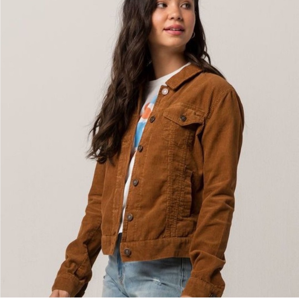 Sky and Sparrow | Brown Corduroy Jacket